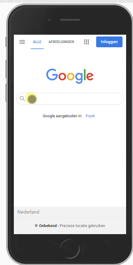 google for jobs NL live - voorbeeld